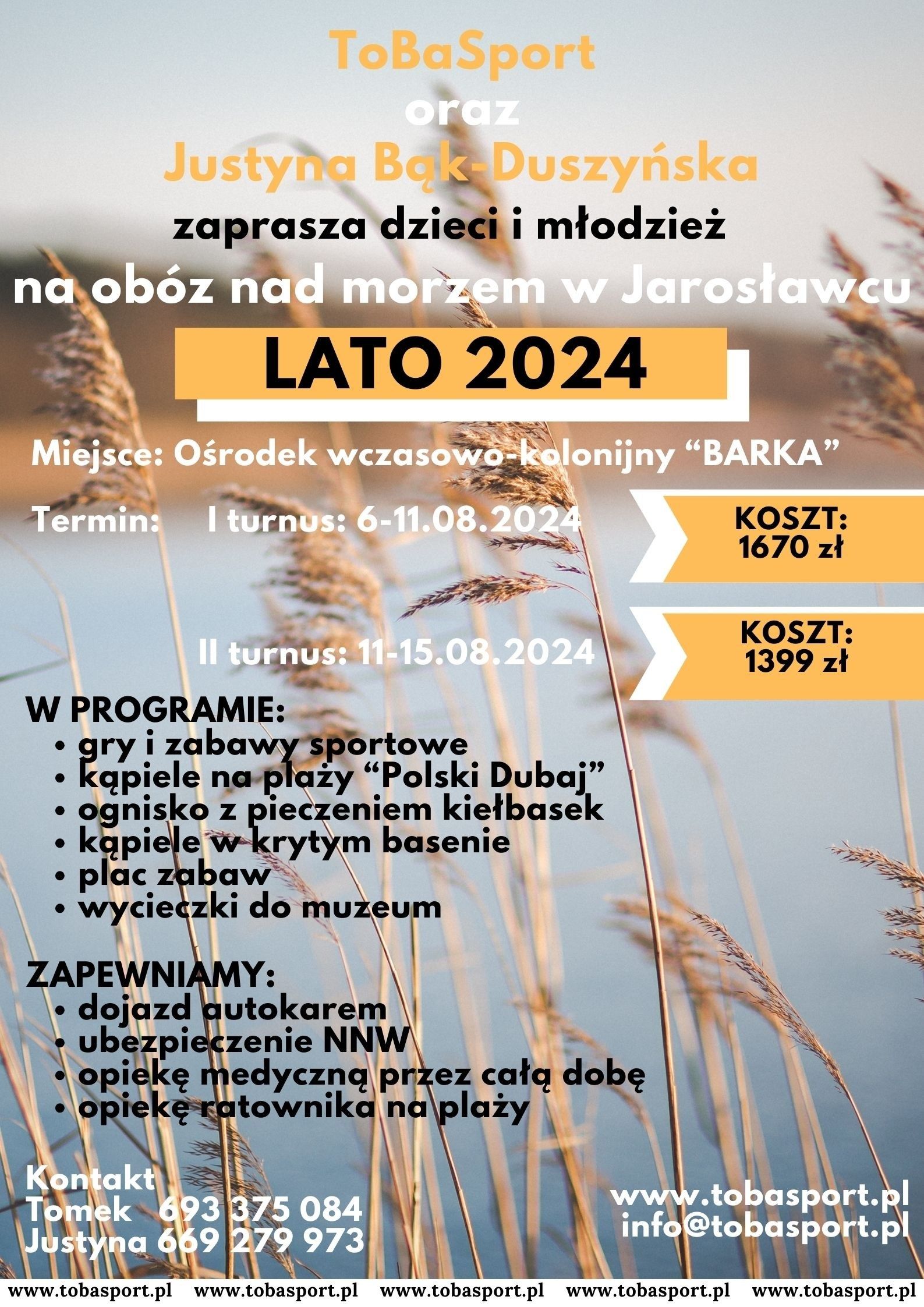 Obozy zimowe plakat